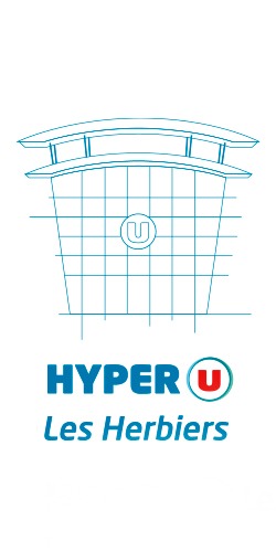 La communication visuelle du Hyper U réalisée par notre Agence Communication Agroalimentaire